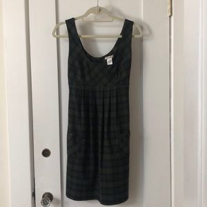 Forever 21 Plaid Jumper Dress